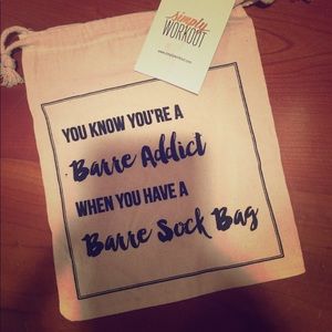 Barre sock bag