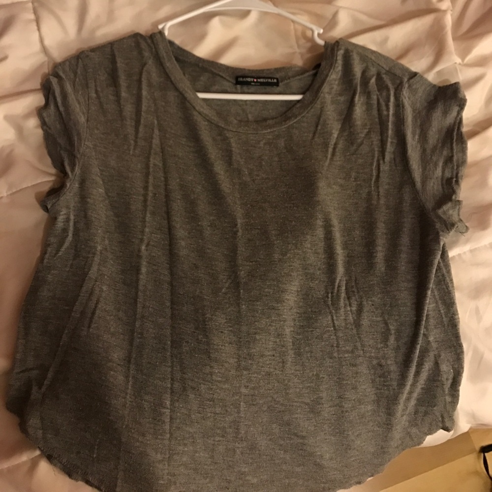 Brandy gray t-shirt