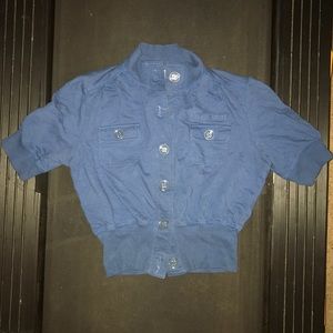 Blue Half Jacket !