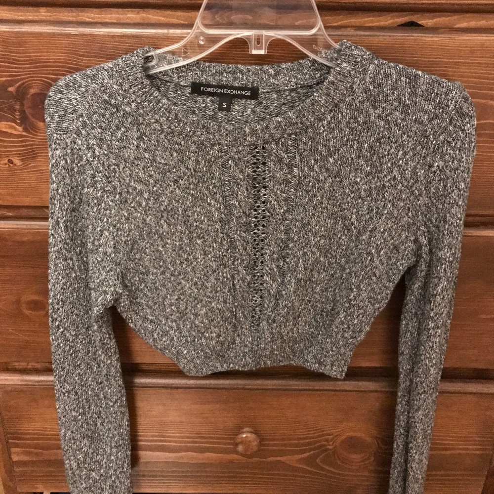 Sweater Crop Top- Only Worn Once