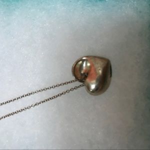 Tiffany and Co. heart pendant necklace