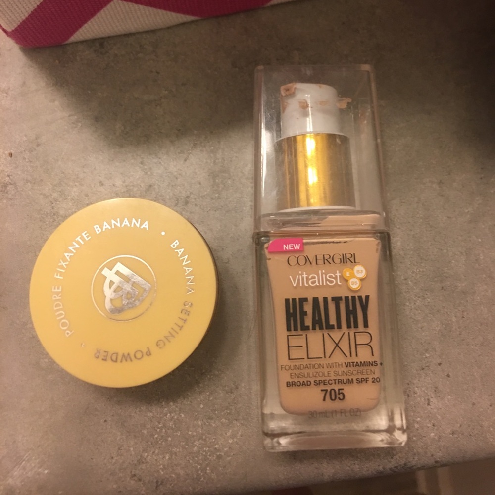 Foundation and powder