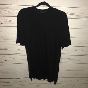 Zara High Neck Plain Tee
