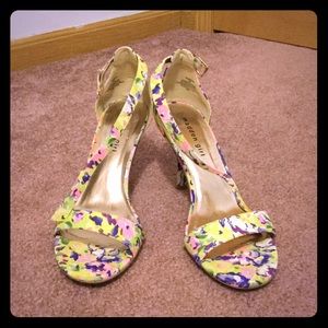 Floral High Heels