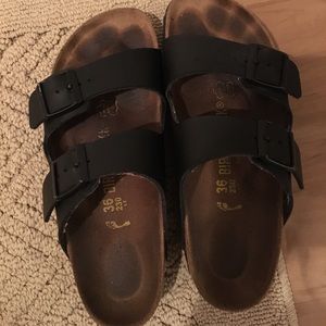 Arizona Birkenstock Black size 36