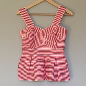 Anthropologie Cabana Peplum Tank by HD in Paris