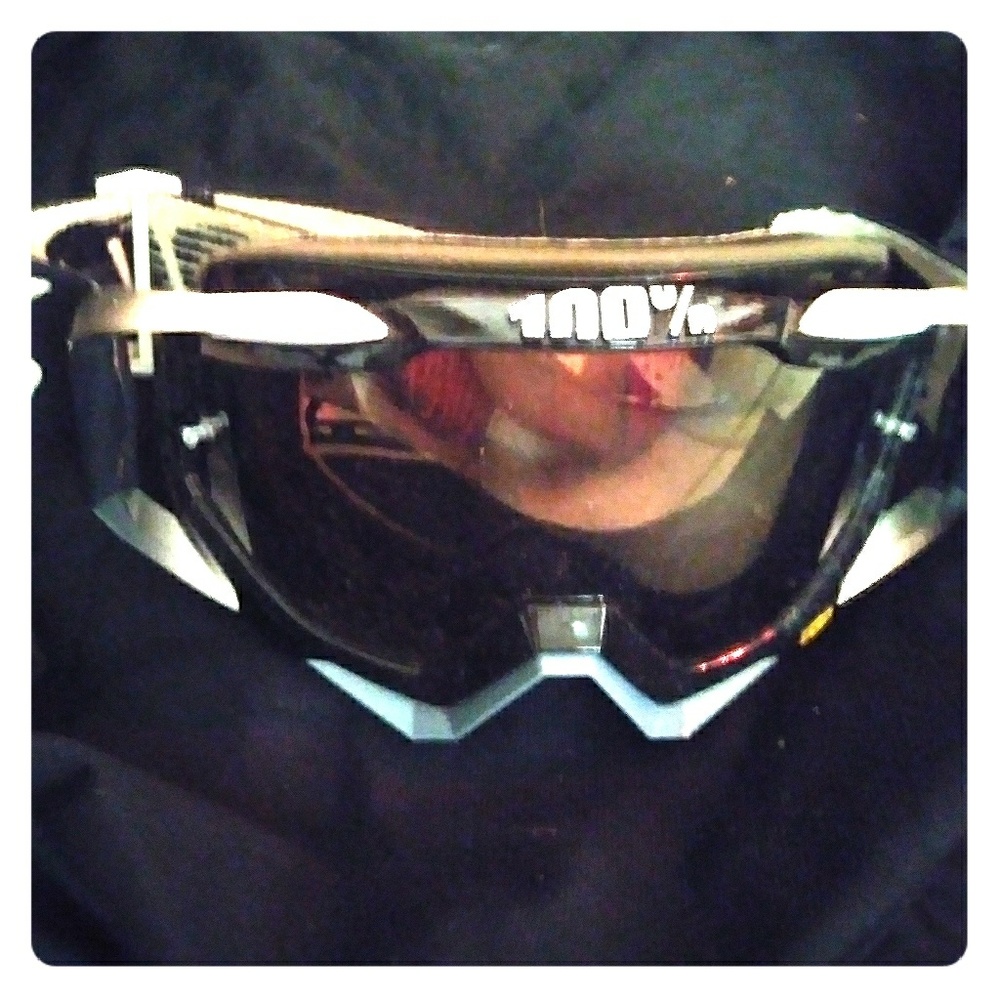 *SOLD* 100% motocross goggles