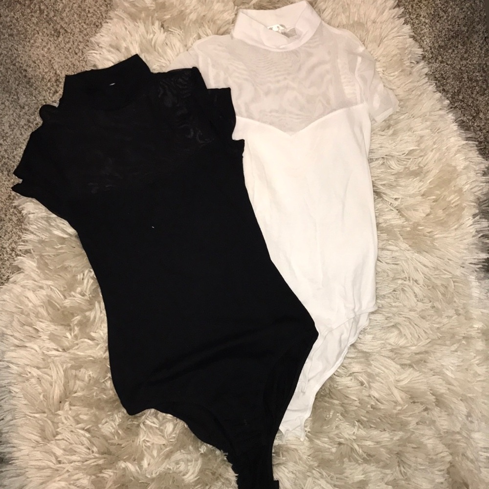 *Bundle Deal* black & white bodysuit