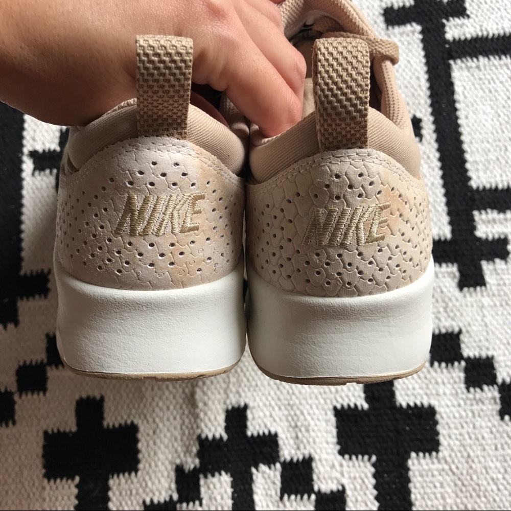 Nike Air Max Thea Premium Leather + Suede Sneakers - Picture 5 of 8