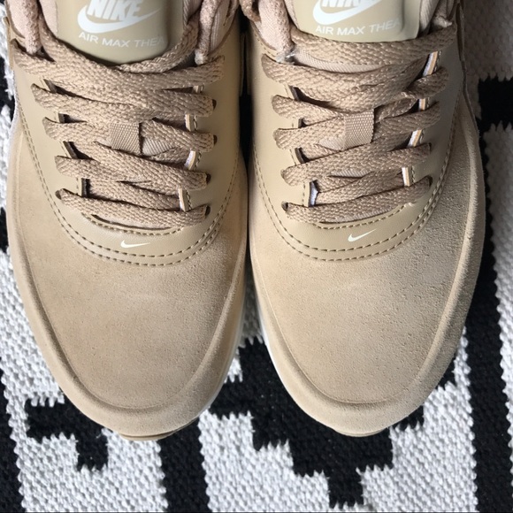 Nike Air Max Thea Premium Leather + Suede Sneakers - Picture 4 of 8