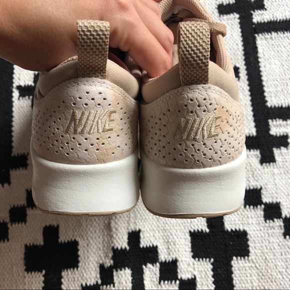 Nike Air Max Thea Premium Leather + Suede Sneakers - Picture 5 of 8