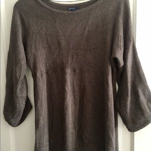 Gap Heather brown maternity sweater