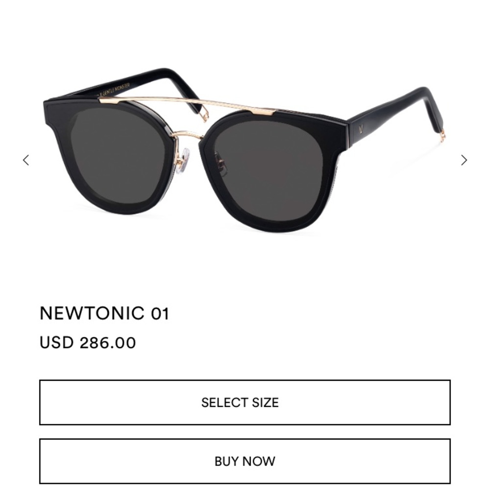 Gentle Monster Sunglass NEWTONIC 01