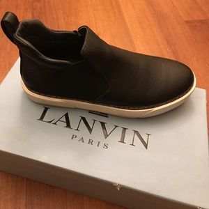 Lanvin Pull On Slip-on Mid Sneakers