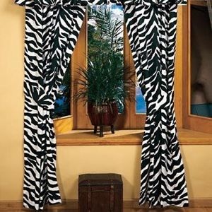 Park B. Smith Zebra Curtains