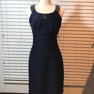 Jackie Jon New York Navy Blue Dress