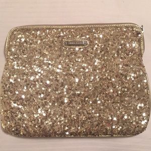 Nine West Sequin Sparkle Clutch Or iPad case