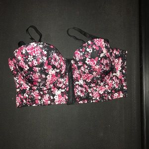 Floral Print Bandeau