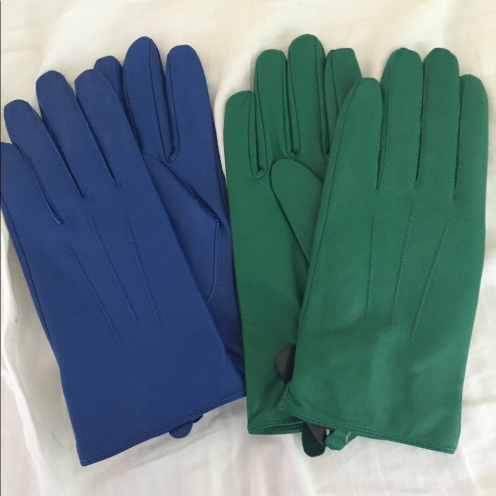 Leather gloves