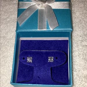 CZ Earrings in box