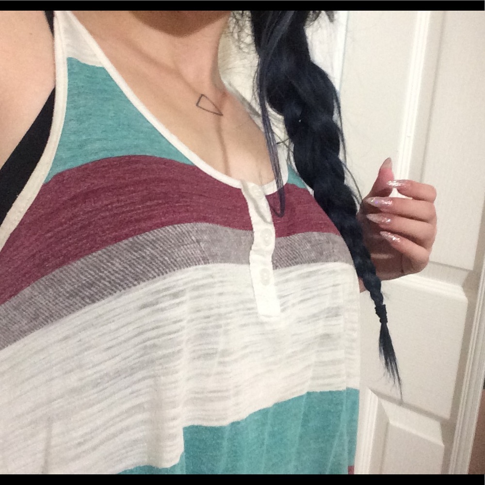 Striped tank top