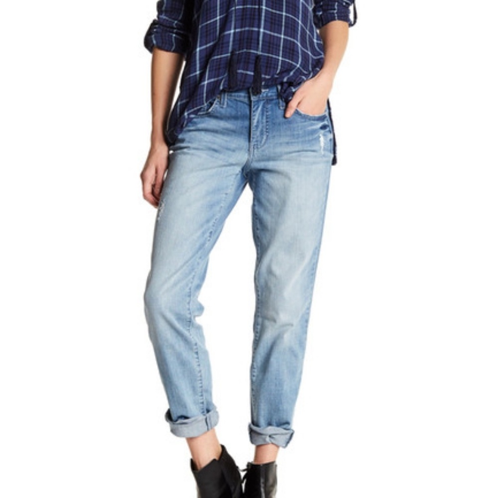 Nine West Jeans Boyfriend Ankle Jean size 6 - Picture 1 of 8