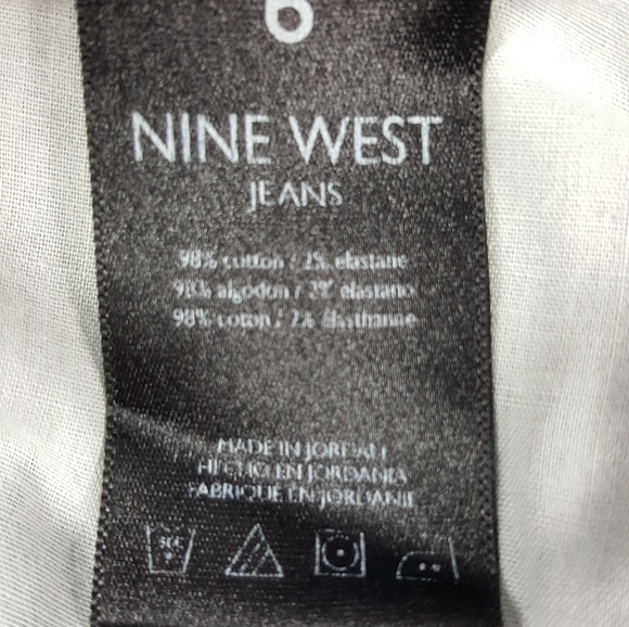 Nine West Jeans Boyfriend Ankle Jean size 6 - Picture 8 of 8