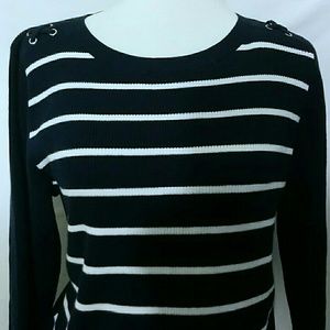 🌟NWT🌟SALE🌟Navy Blue Karen Scott Sweater