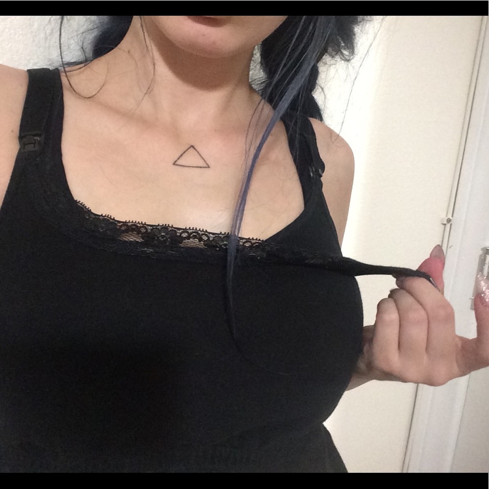 Lace Nursing Top