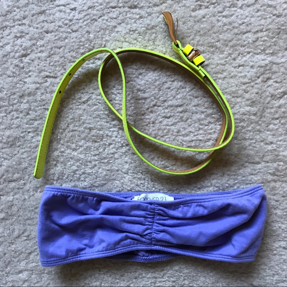 NWOT Bandeau & Belt BUNDLE