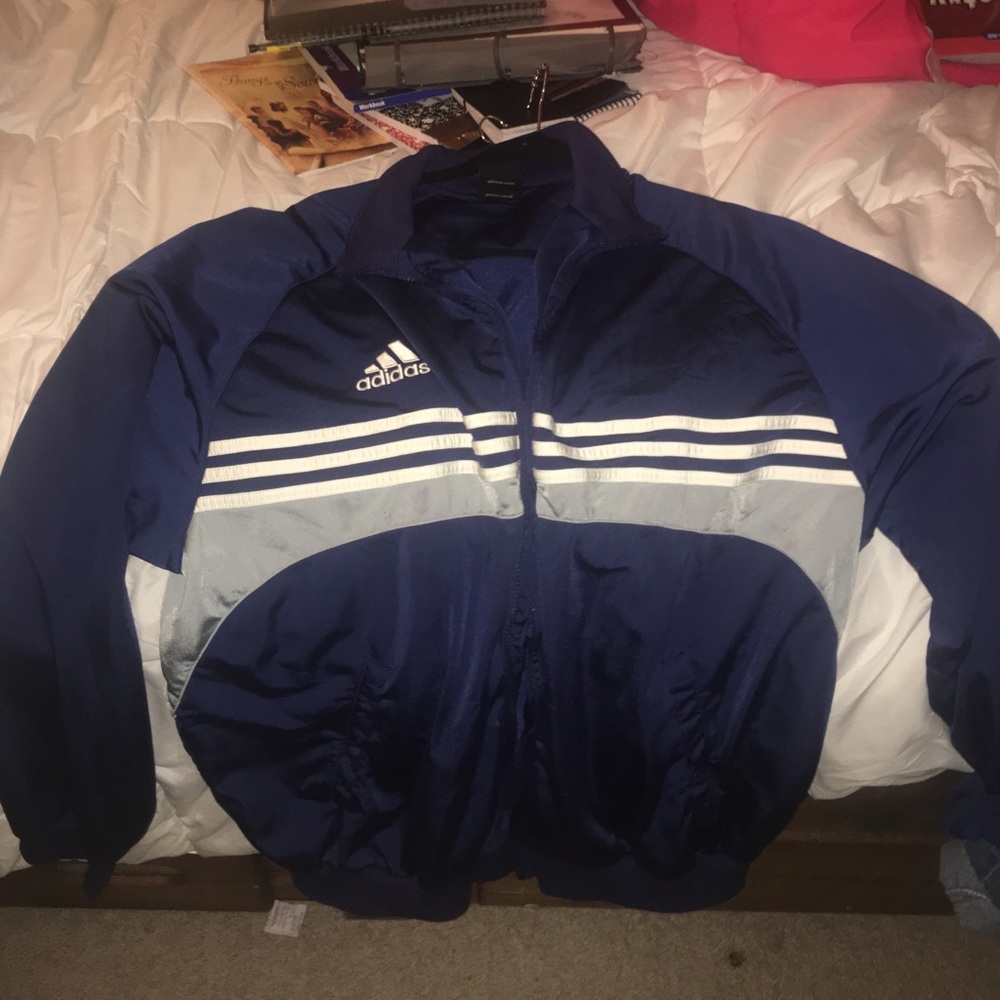 oversized adidas jacket
