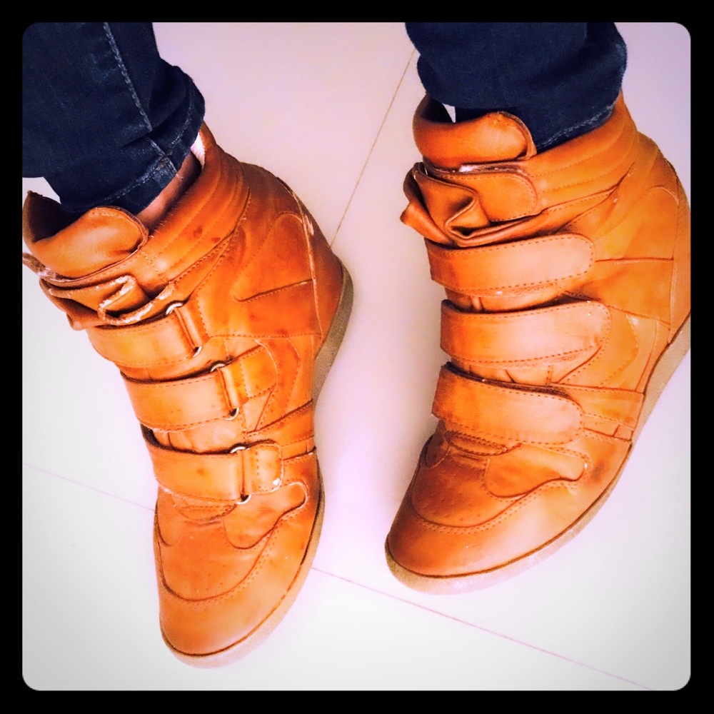 Steven Madden boots heel sneaker