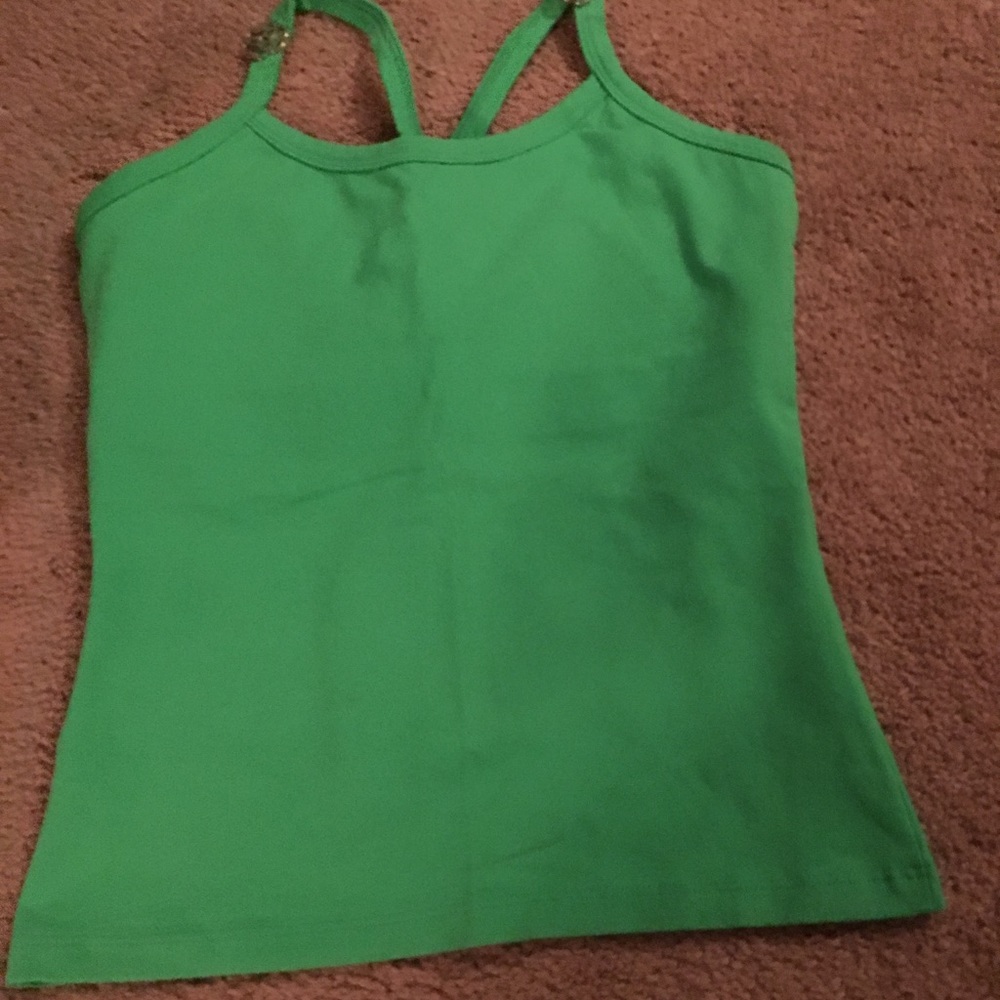 Women's Racerback Green Top