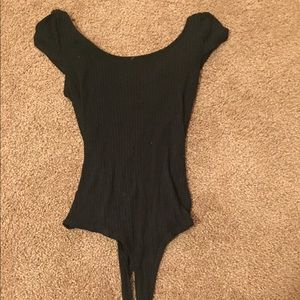 SUPER CUTE! Wet Seal Bodysuit with strappy back.