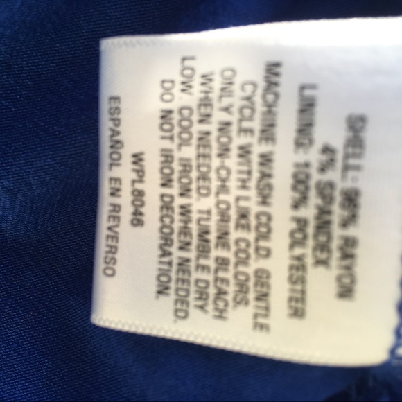 Thalia Knit Top Blue Cold Shoulder Scoop Neck M - Picture 6 of 6