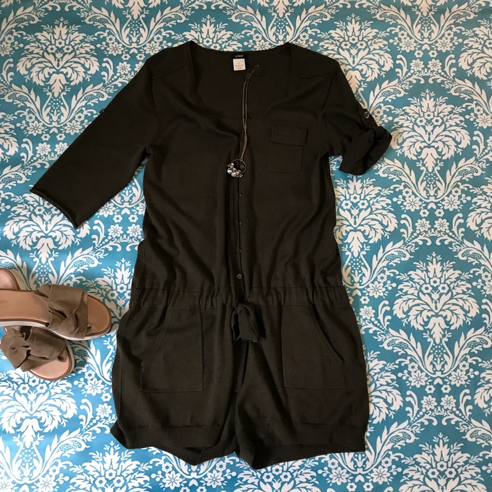 J. Crew- Green jumper
