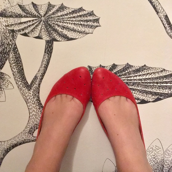 Madewell Shoes - Salmon colored Madewell flats