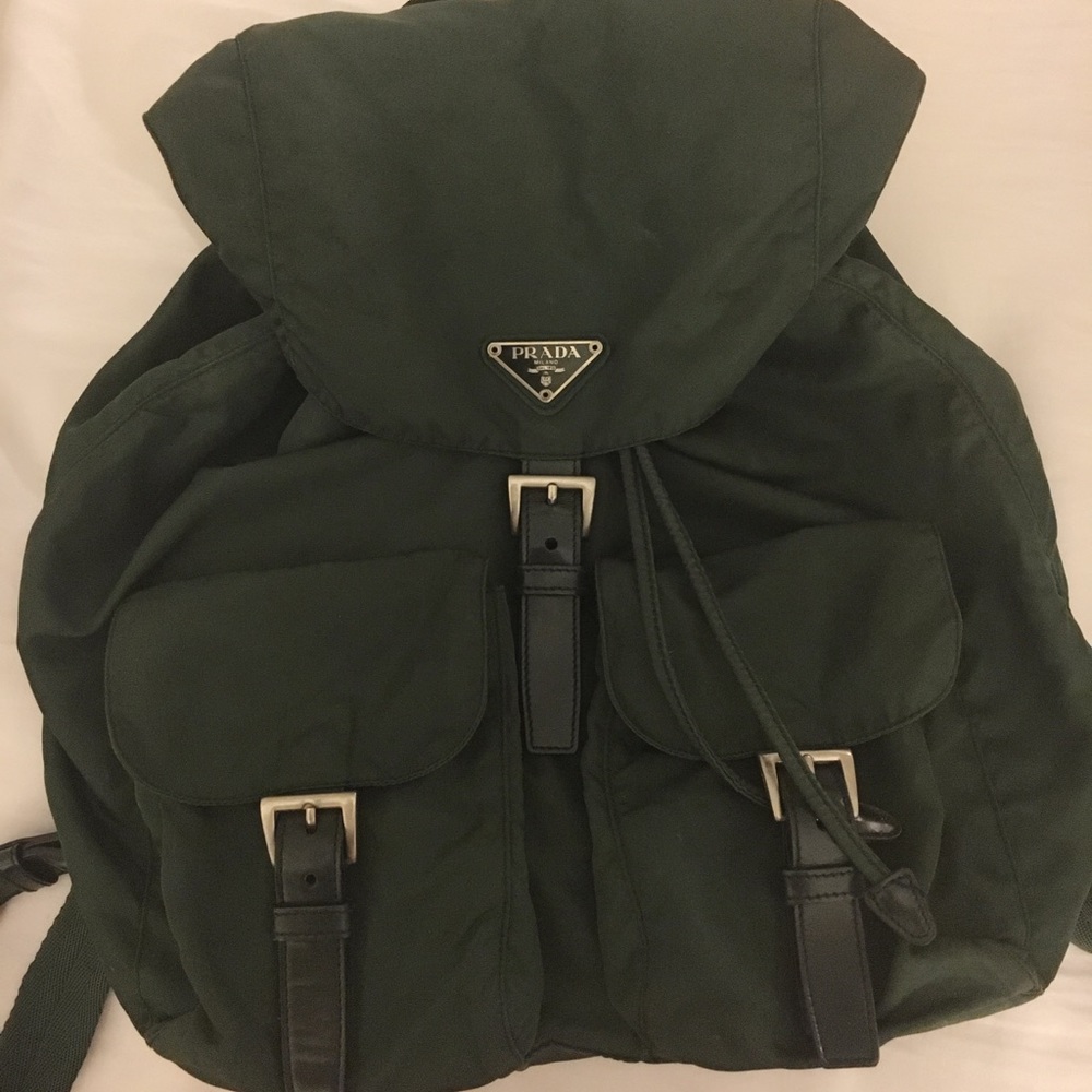 💯authentic Prada Backpack
