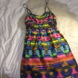 Colorful summer dress