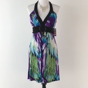 🎉FRIDAY NIGHT SPECIAL ‼️NWT Iz Byer Halter Dress