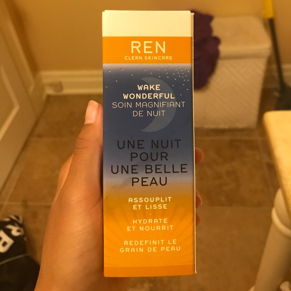 REN wake wonderful facial