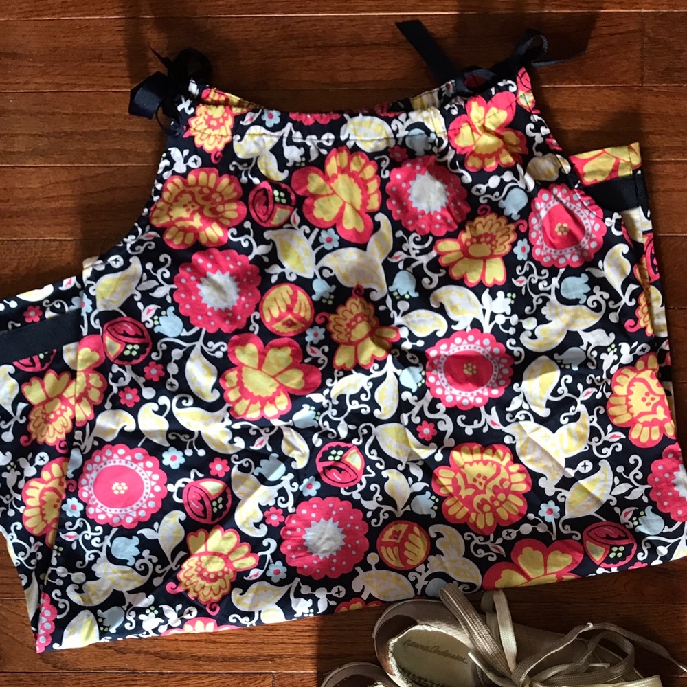 Hanna Andersson ribbon sundress, size 140