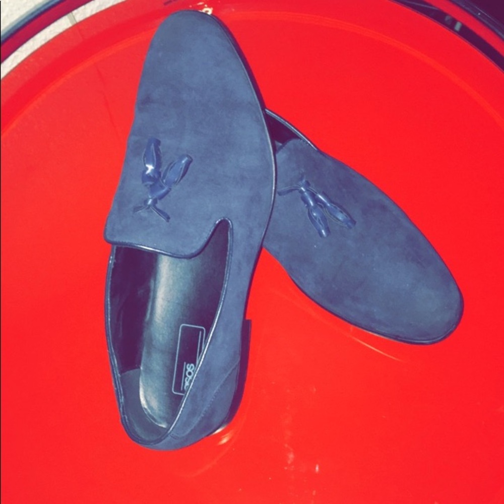 Suede Loafers