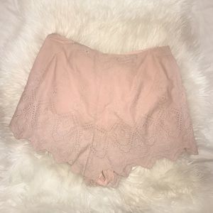 Blush Woven Shorts