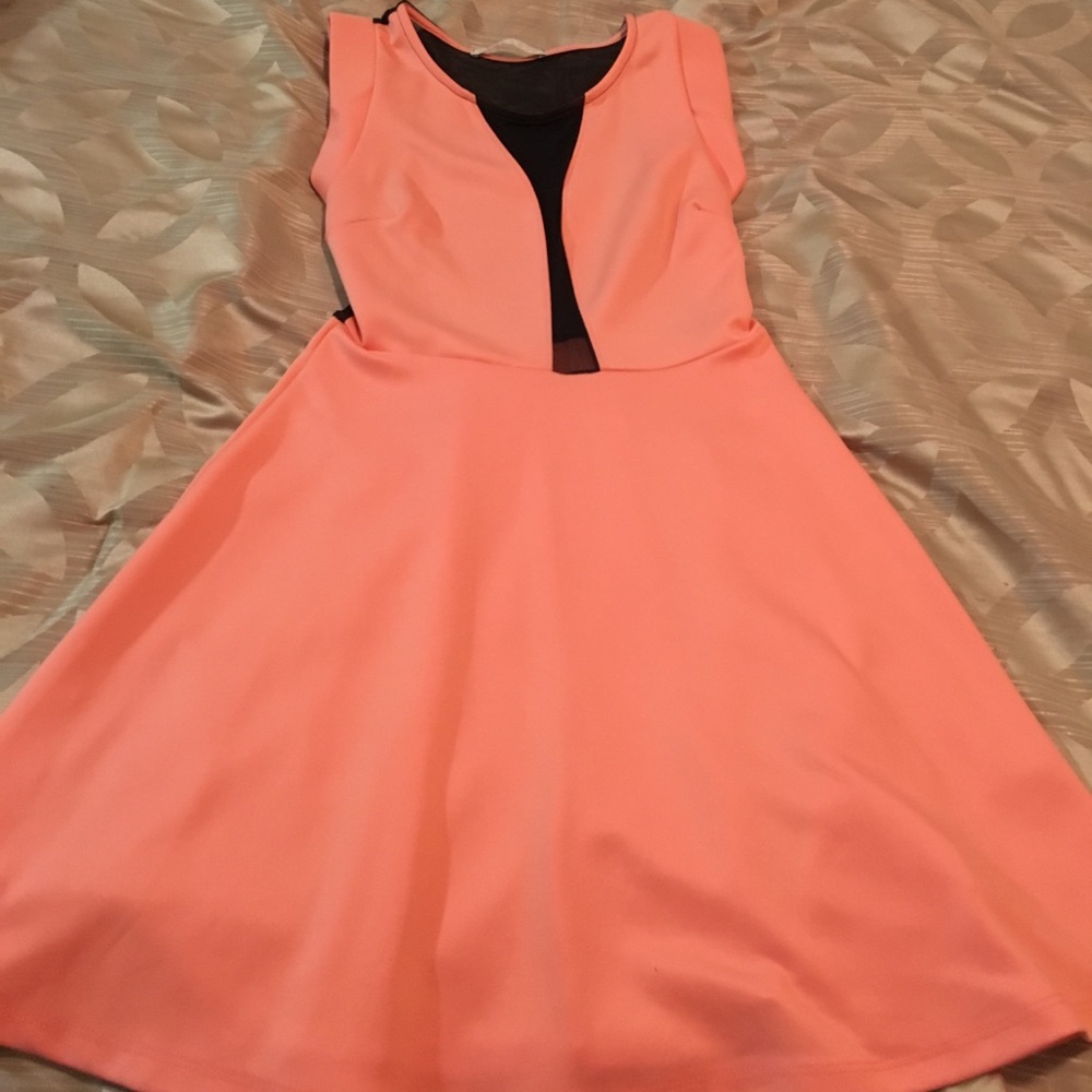 Peach Dress