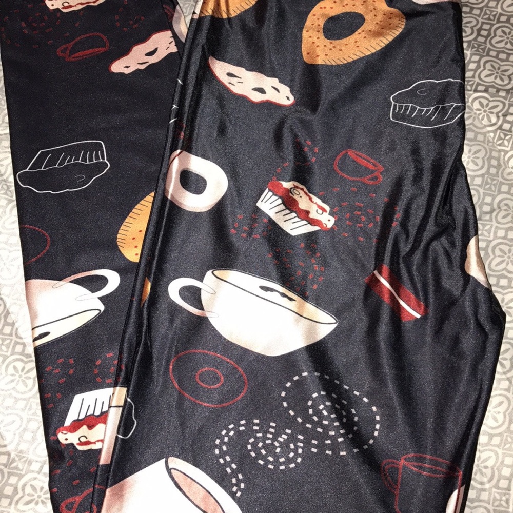 Plus size leggings milk silk