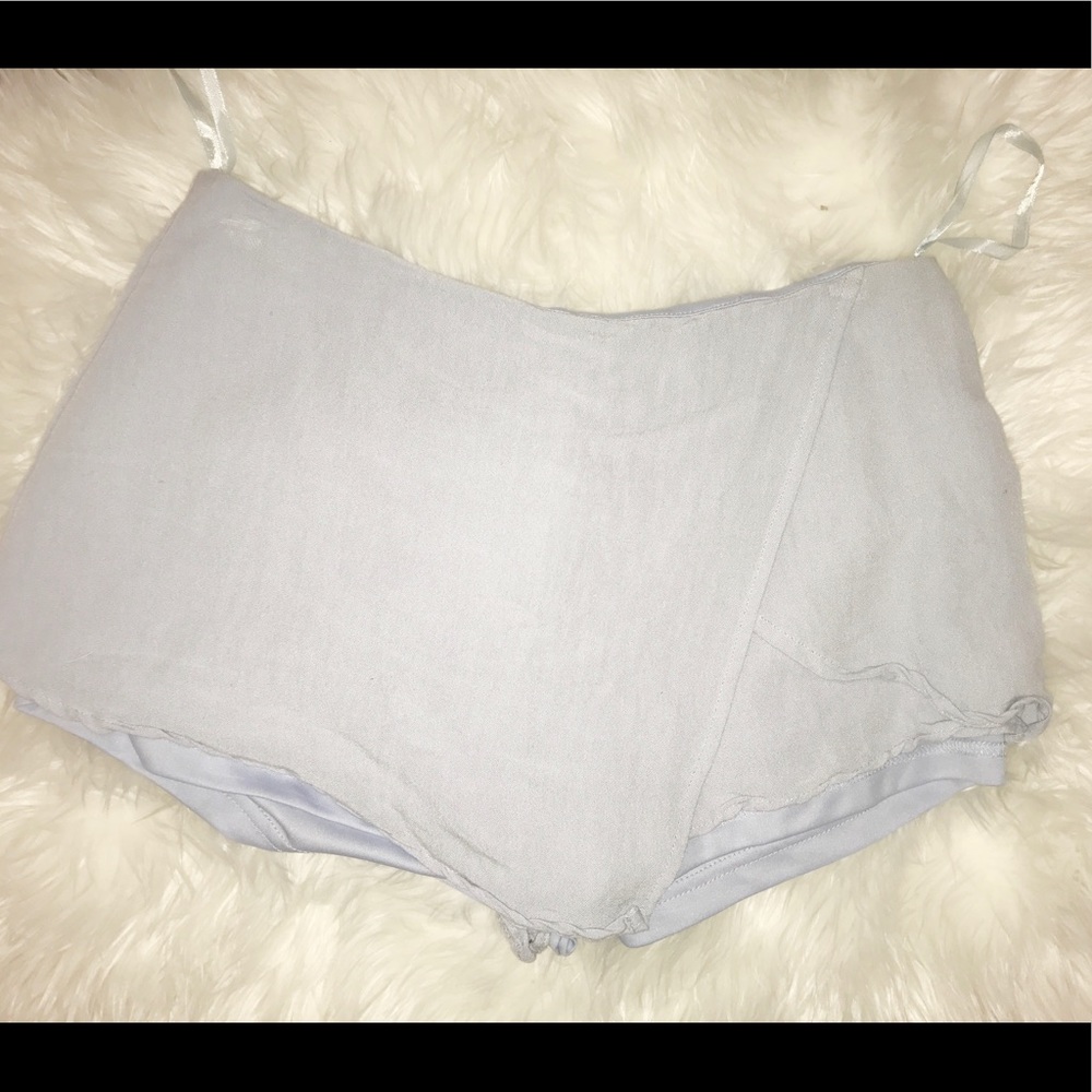 Blue European Skort