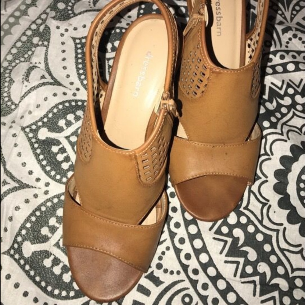Brown heels