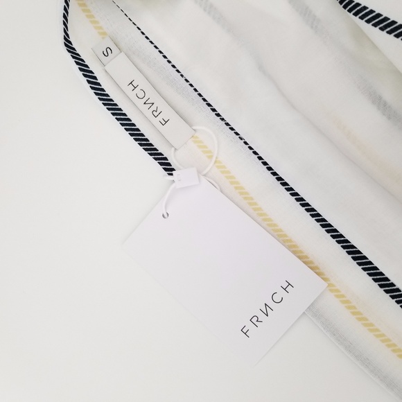 Frnch Striped Romper - Picture 7 of 8