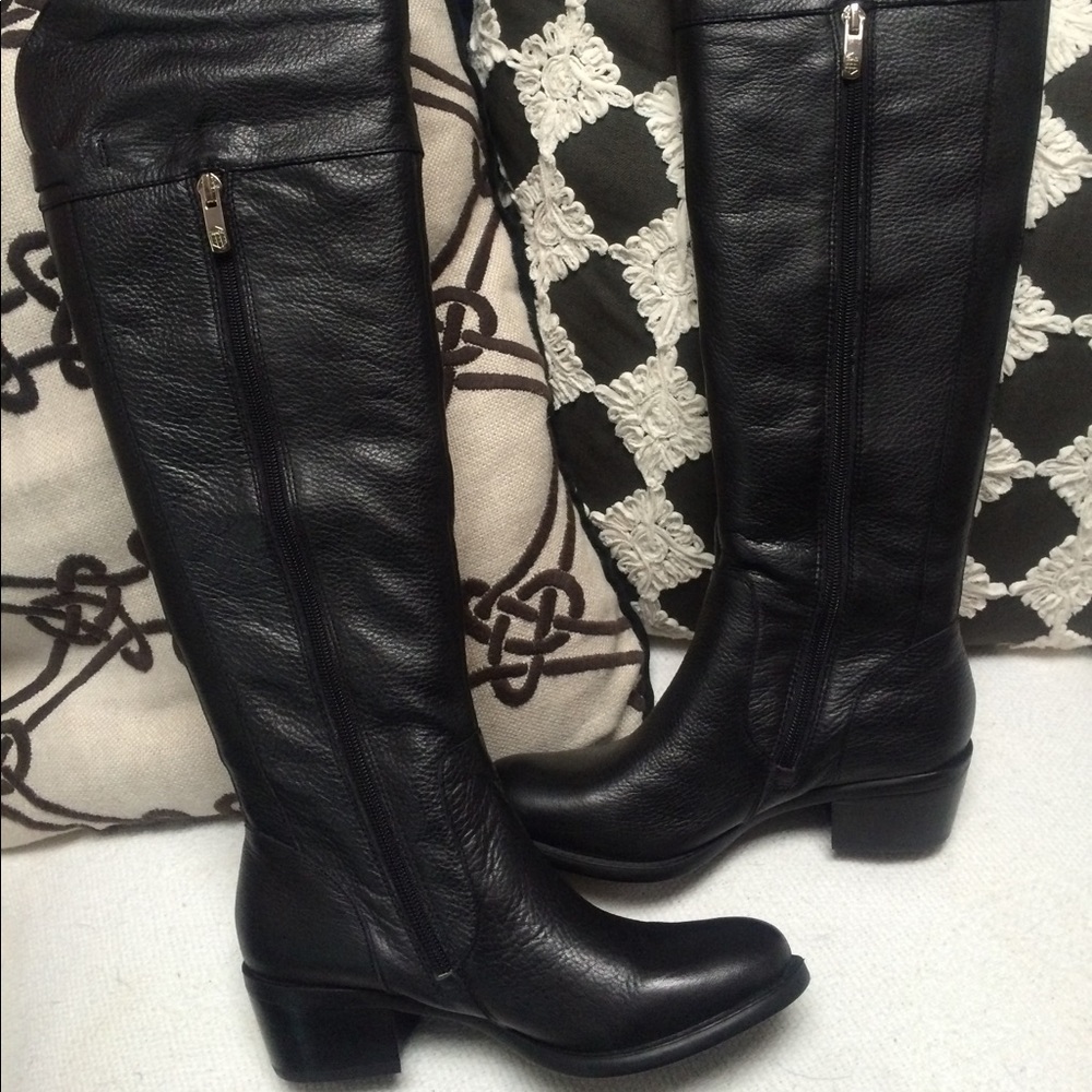 🌵HP🌵Vince Camuto Knee High Leather Riding Boots - Picture 4 of 6